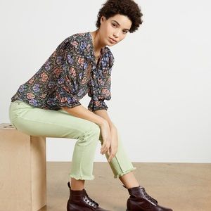 NWT! Ted Baker Zahhra Jeans - Mint Green - Size 27